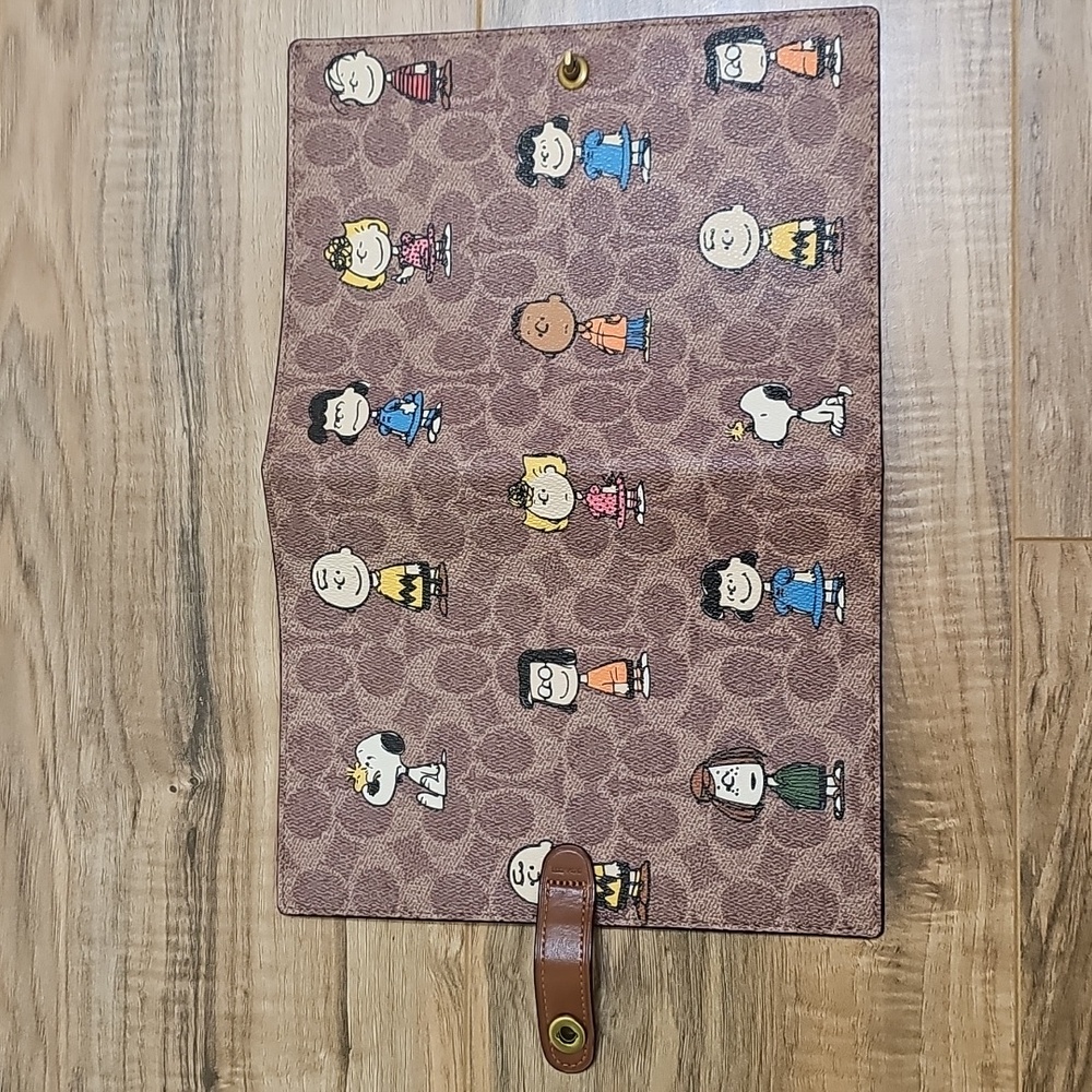 NWOT Coach x Peanuts Notebook In Signature Canvas - Picture 8 of 17
